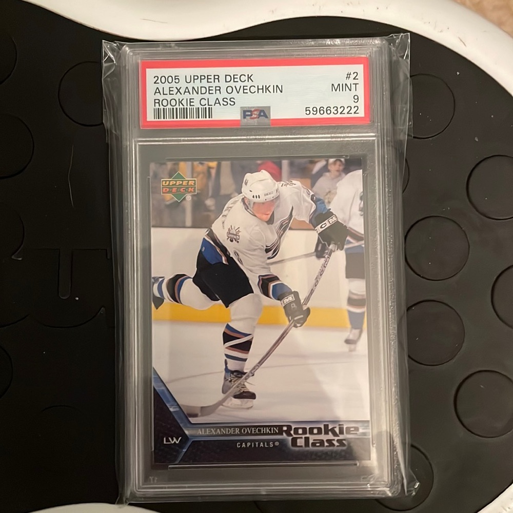 2005 UD Alexander Ovechkin Rookie Class PSA 9!!